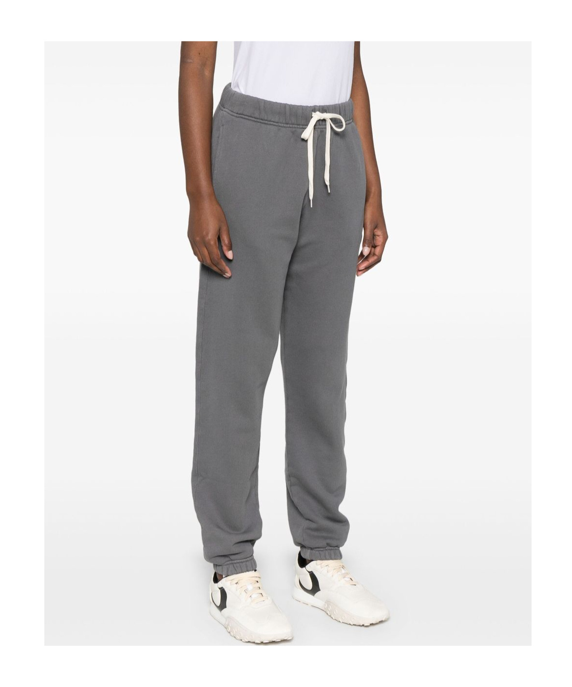 Shop Autry Logo-patch Track Pants In Gray