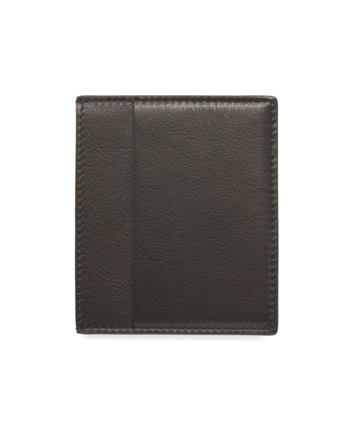 Rick Owens Logo-stamp Leather Cardholder In Black