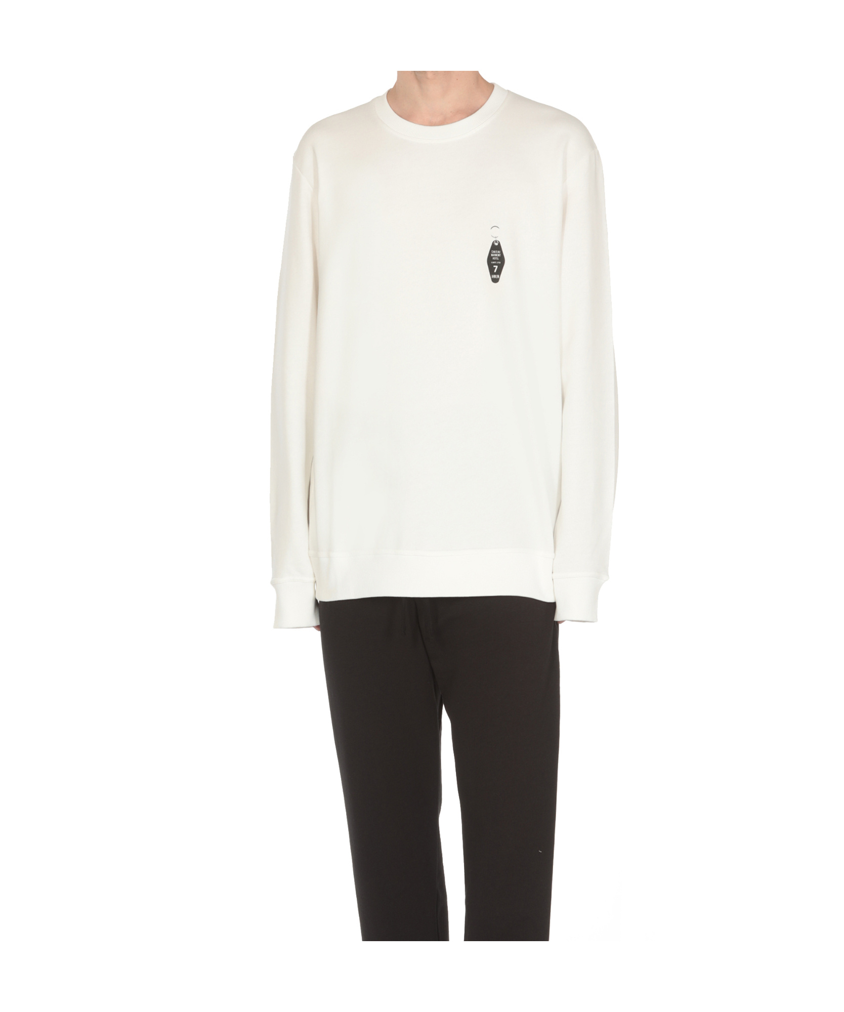 Shop Ih Nom Uh Nit Chateau Sweatshirt In White