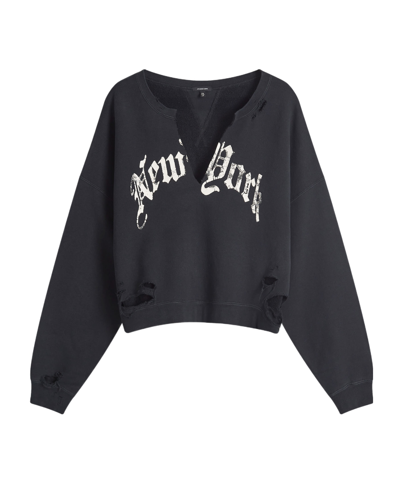 R13 LONG-SLEEVED SWEATER 