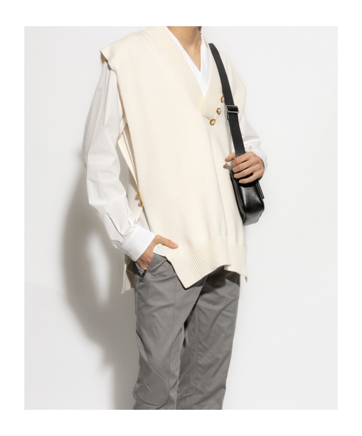 Dolce & Gabbana Crystal-embellished Vest In White