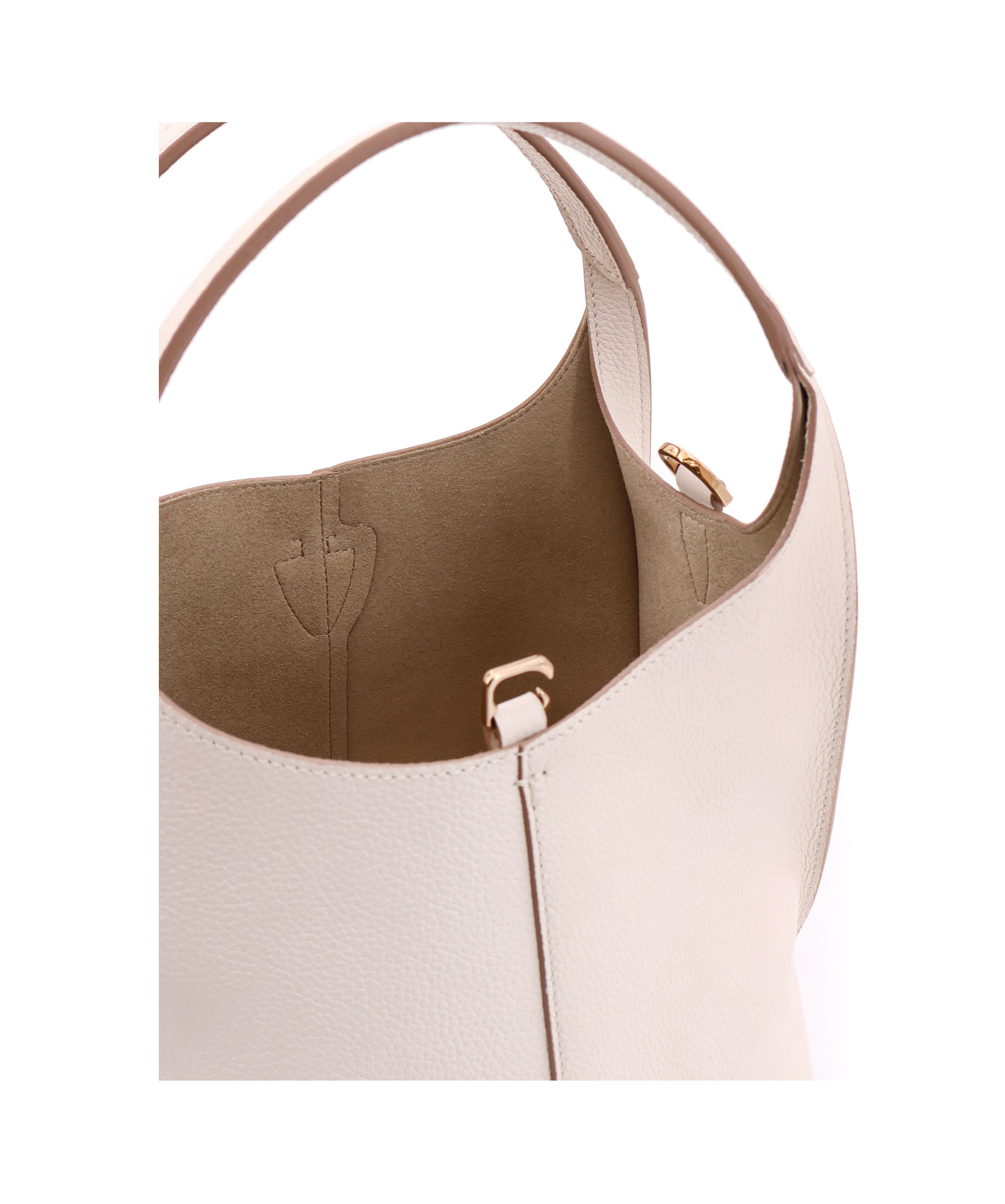Tod's Double Handle Shoulder Bag In Nude