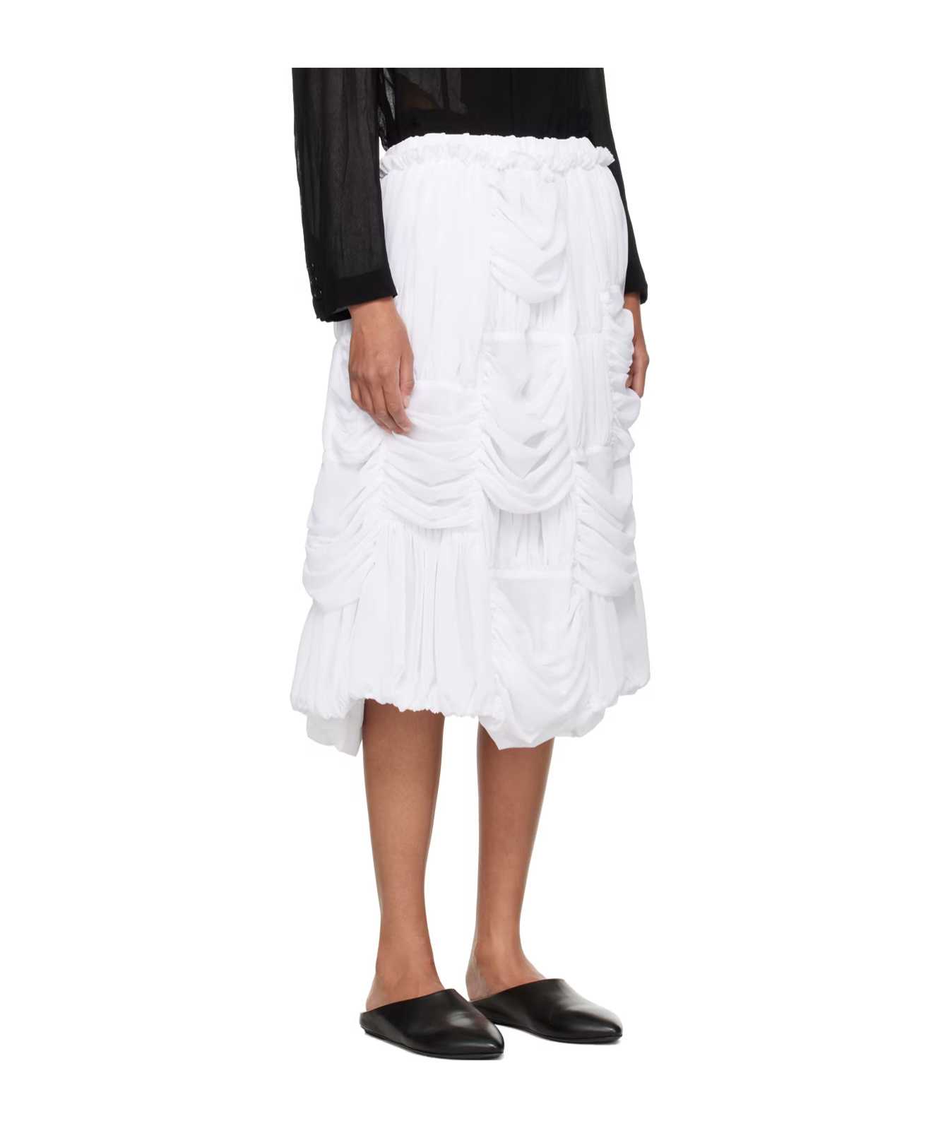 COMME DES GARÇONS PULLED SKIRT