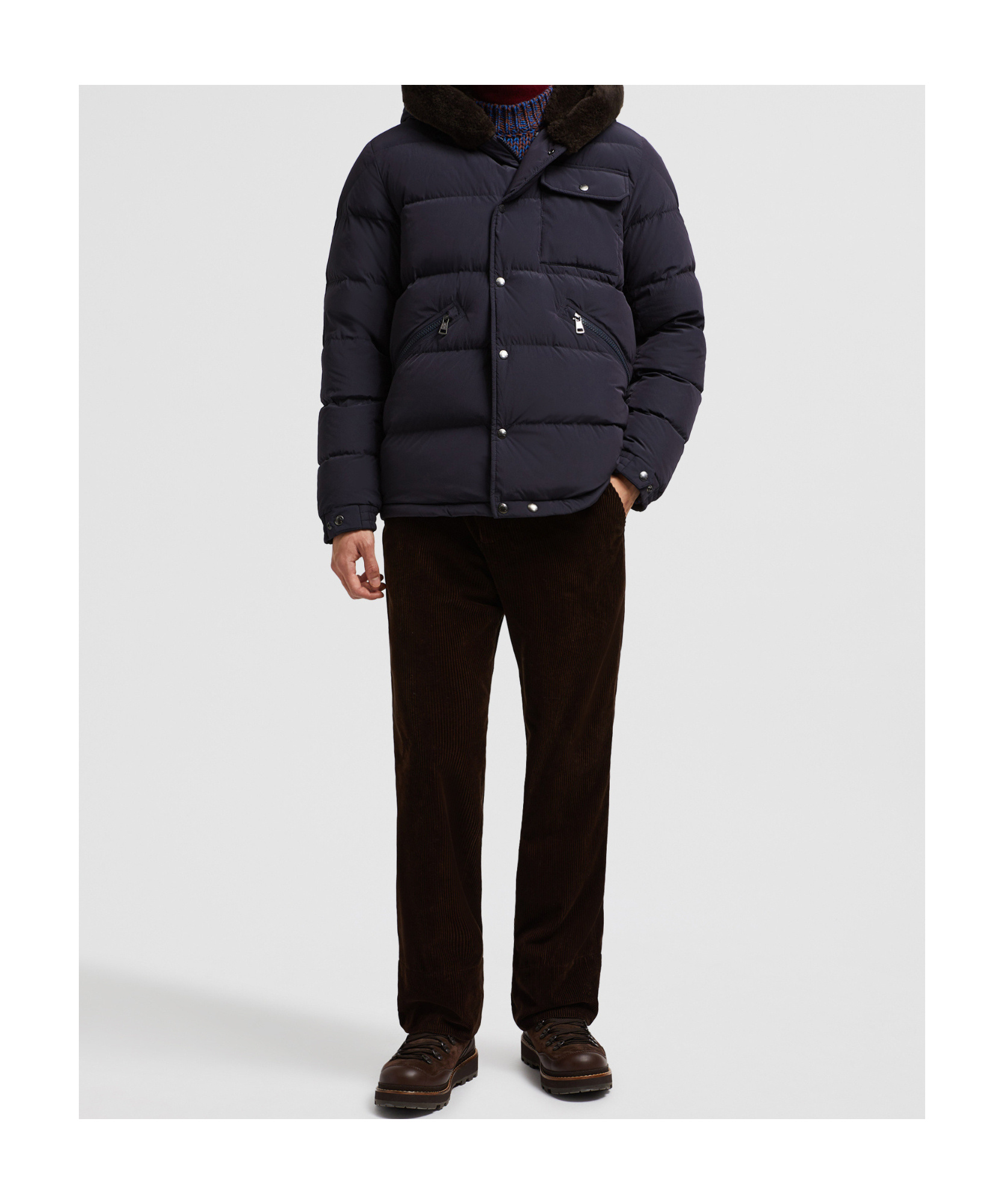 Moncler Marcelettes Jacket In Blue