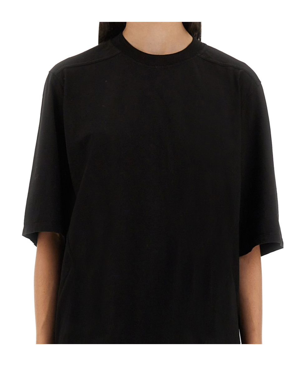 Rick Owens Drkshdw Short-sleeved T-shirt In Black