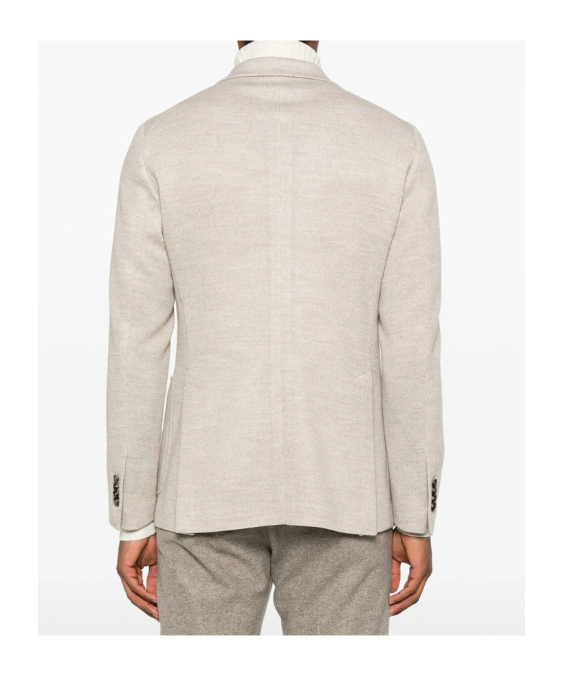 Shop Tagliatore Long-sleeved Suit Jacket