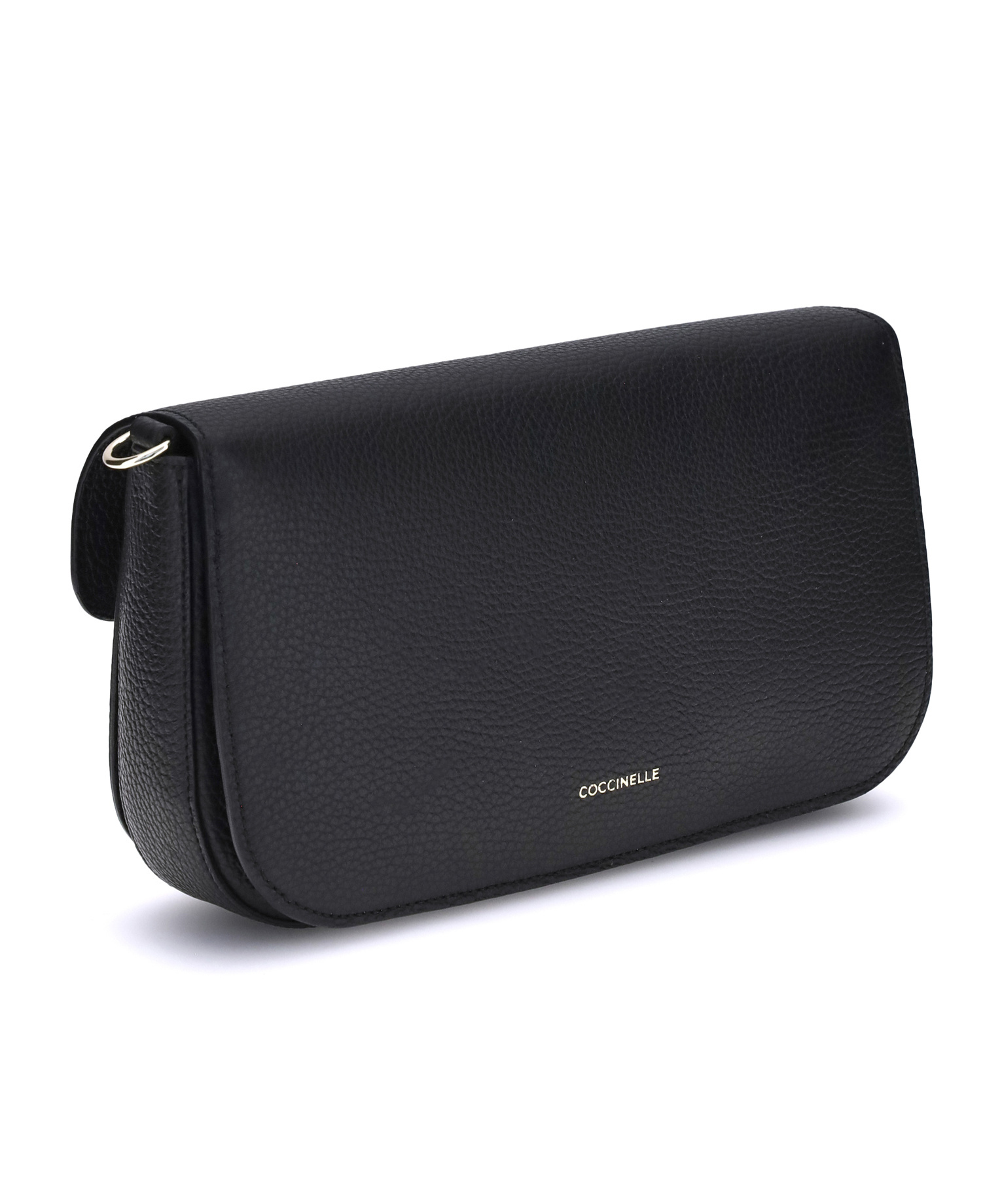Coccinelle C-me Medium Shoulder Bag In Black