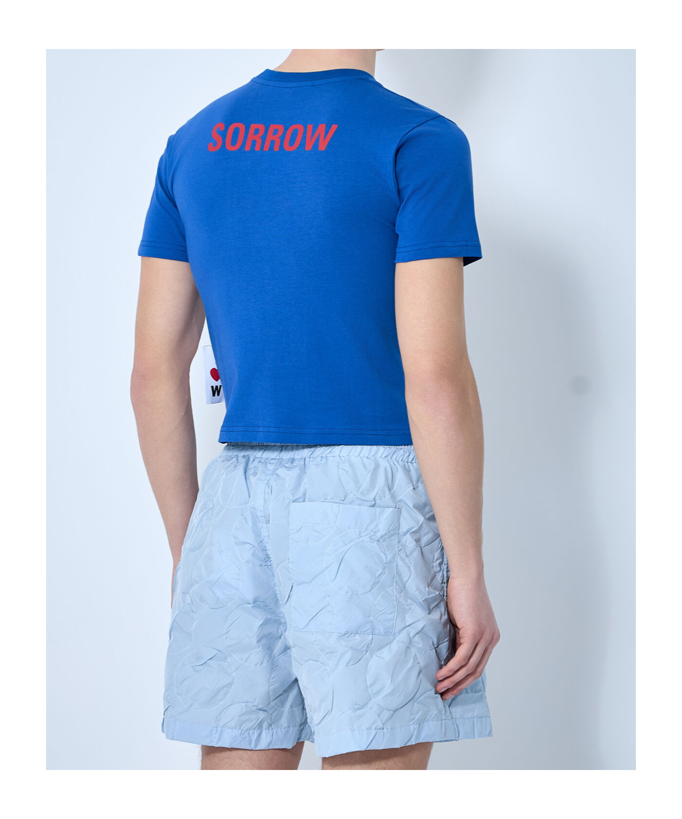 Walter Van Beirendonck Bunny Micro T-shirt In Blue