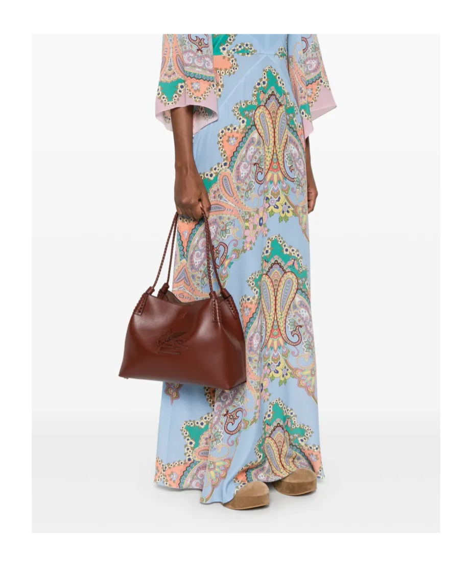 Etro Small Libra Shoulder Bag In Red