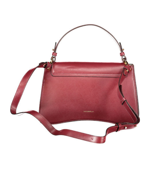 Coccinelle Red Leather Women Handbag In Red