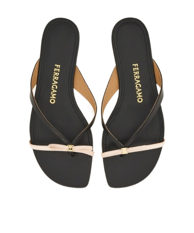 Ferragamo Mini Bow Flip Flop