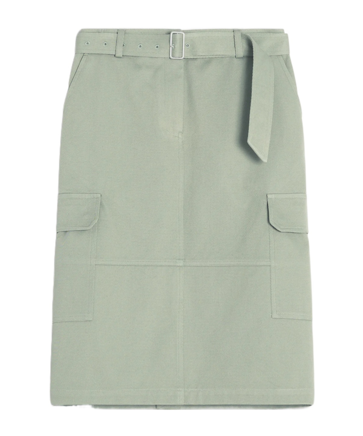 Maison Kitsuné Belted Utility Skirt