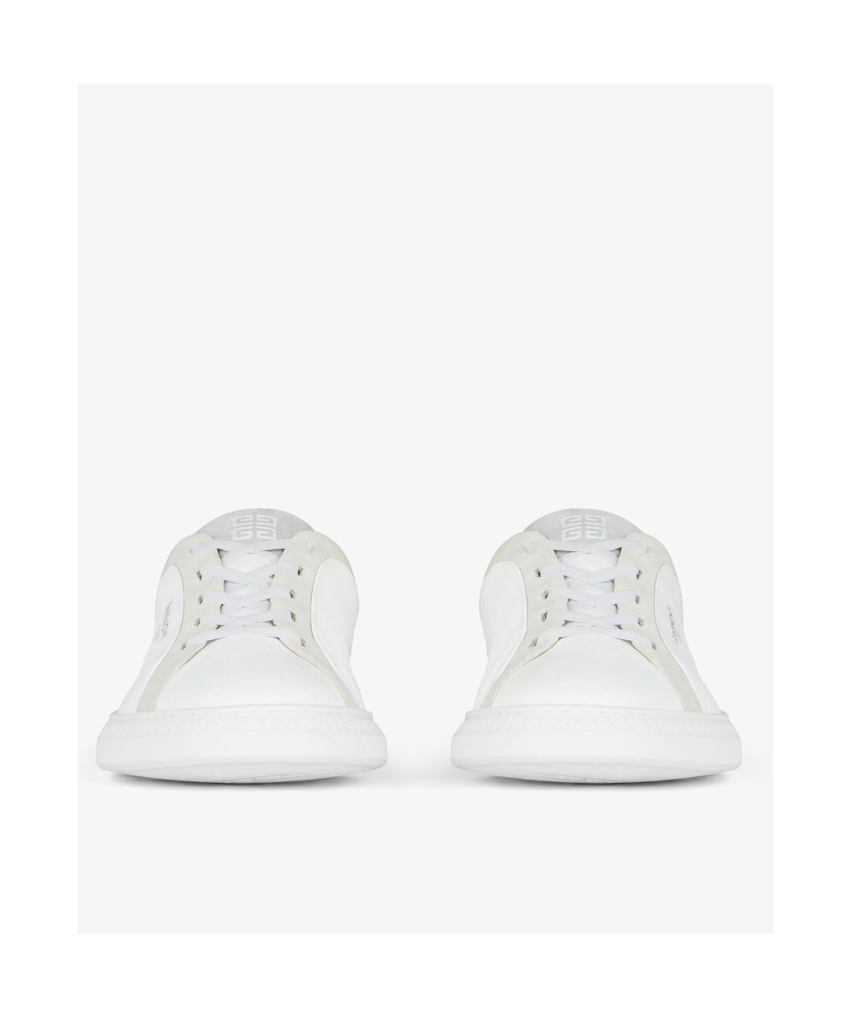 Givenchy Sneakers G Set En Cuir Et Suède In White