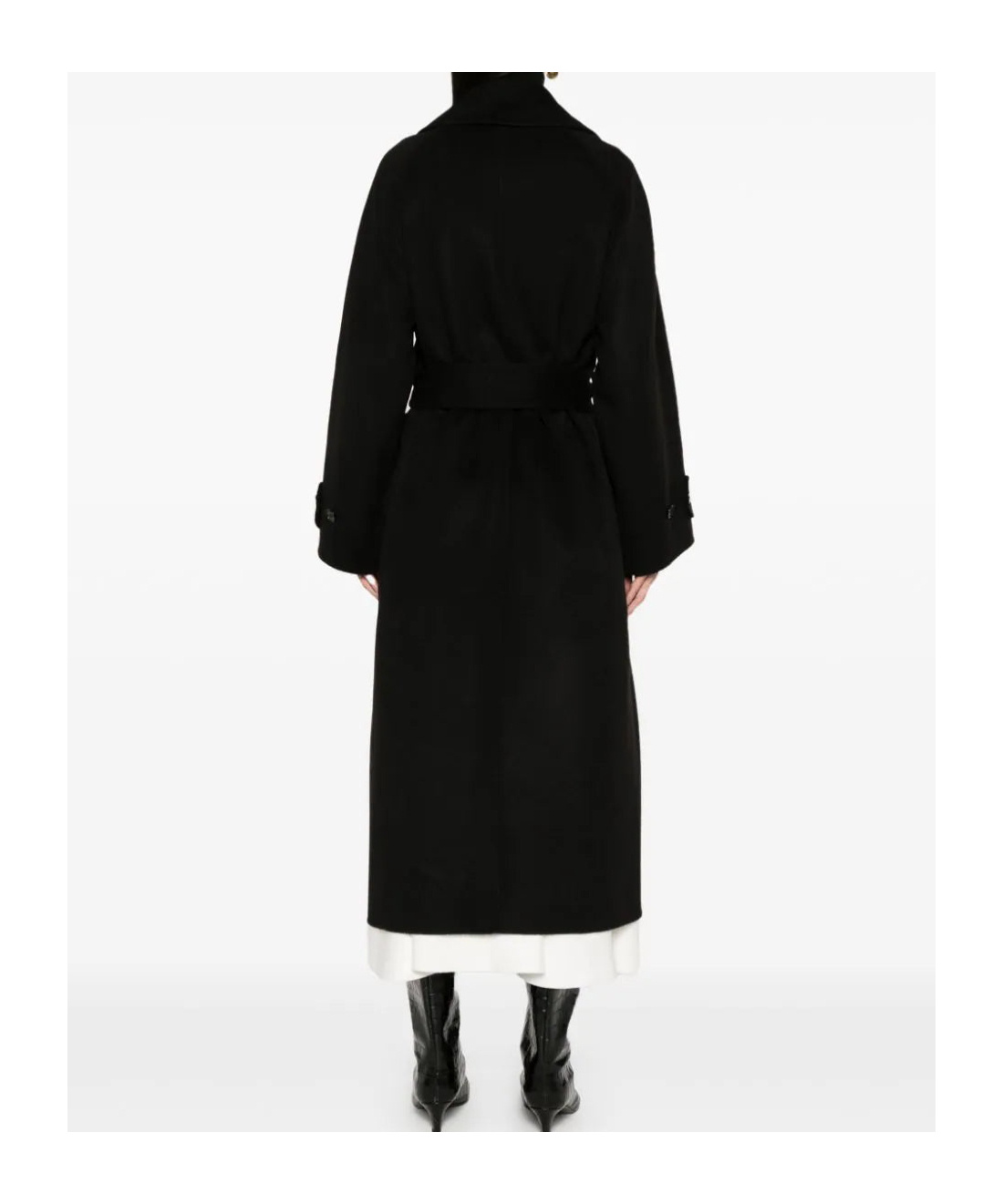 Joseph Long-sleeved Coat In Black