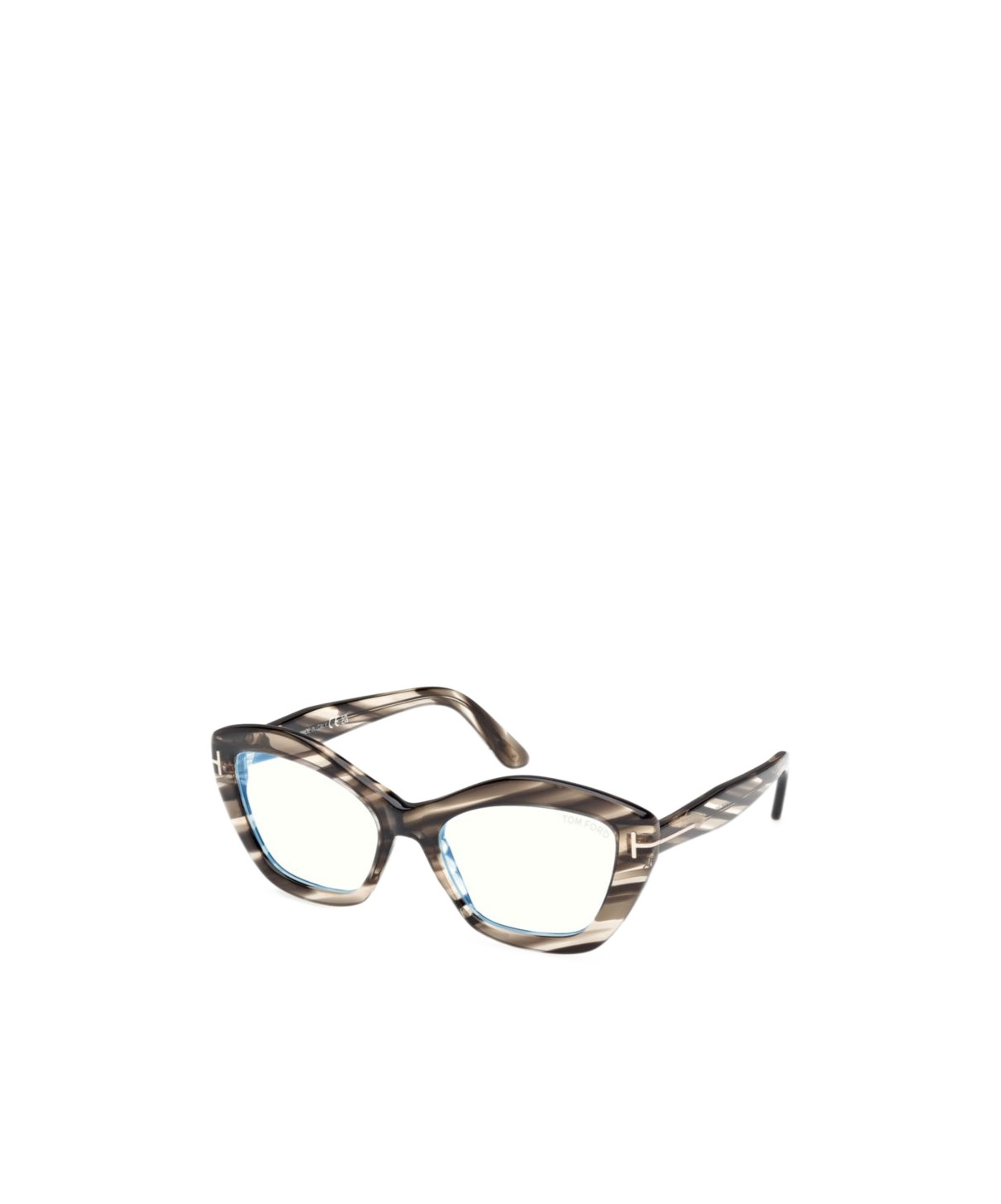 Tom Ford Geometric Flat Mirror In Black