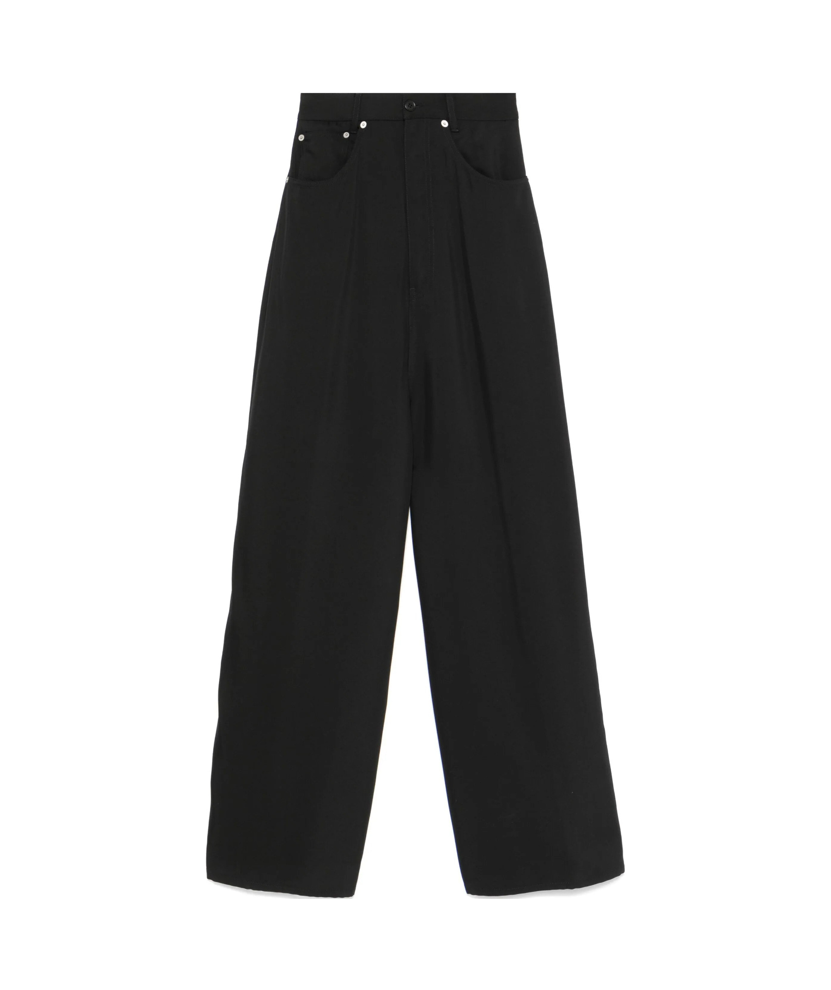 Shop Mm6 Maison Margiela Drop-crotch Jeans In Black