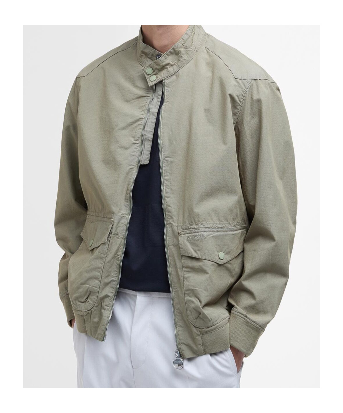 BARBOUR LONG-SLEEVED CASUAL JACKET