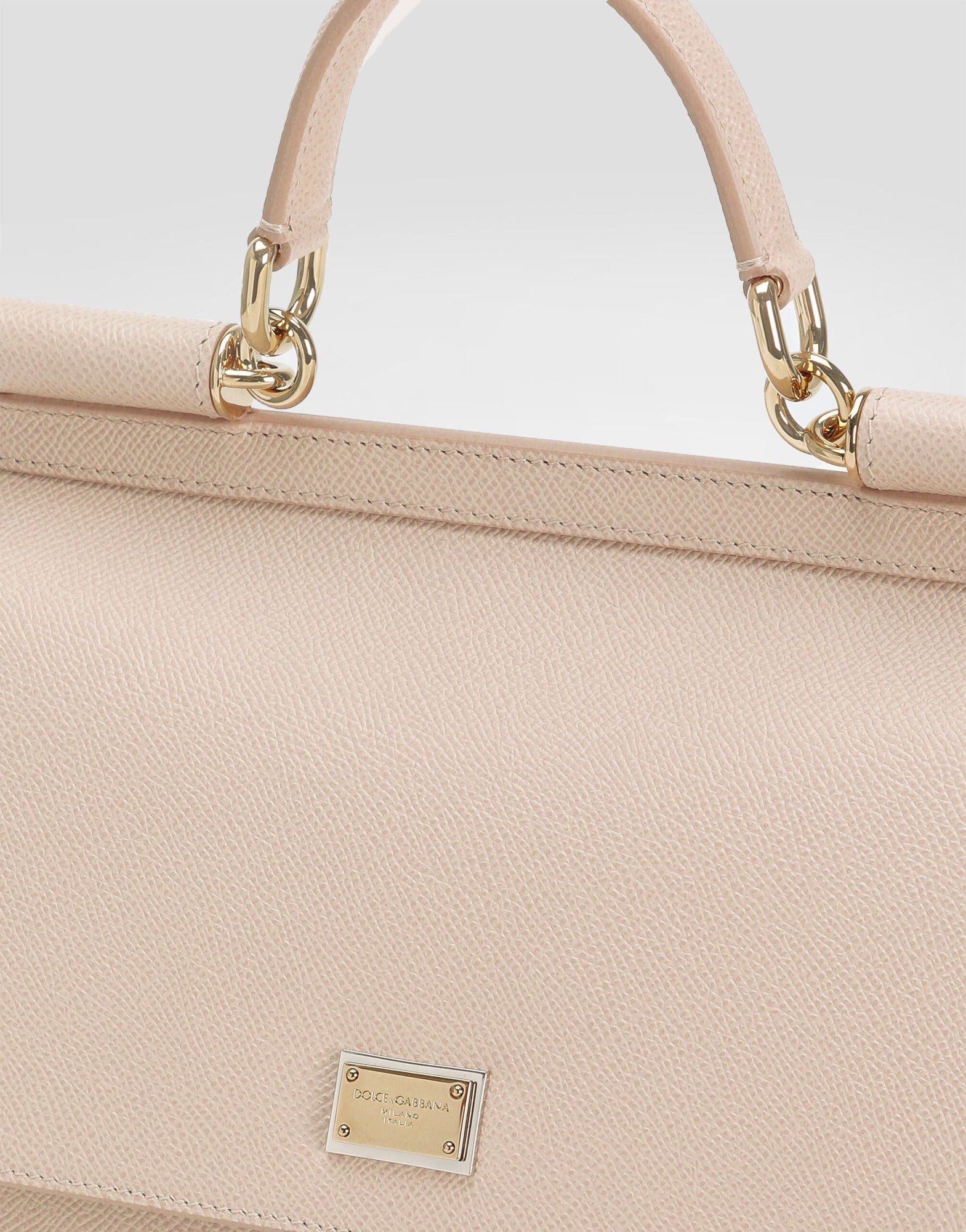 Dolce & Gabbana Dolce Gabbana Sicily Large Tote Bag In Brown