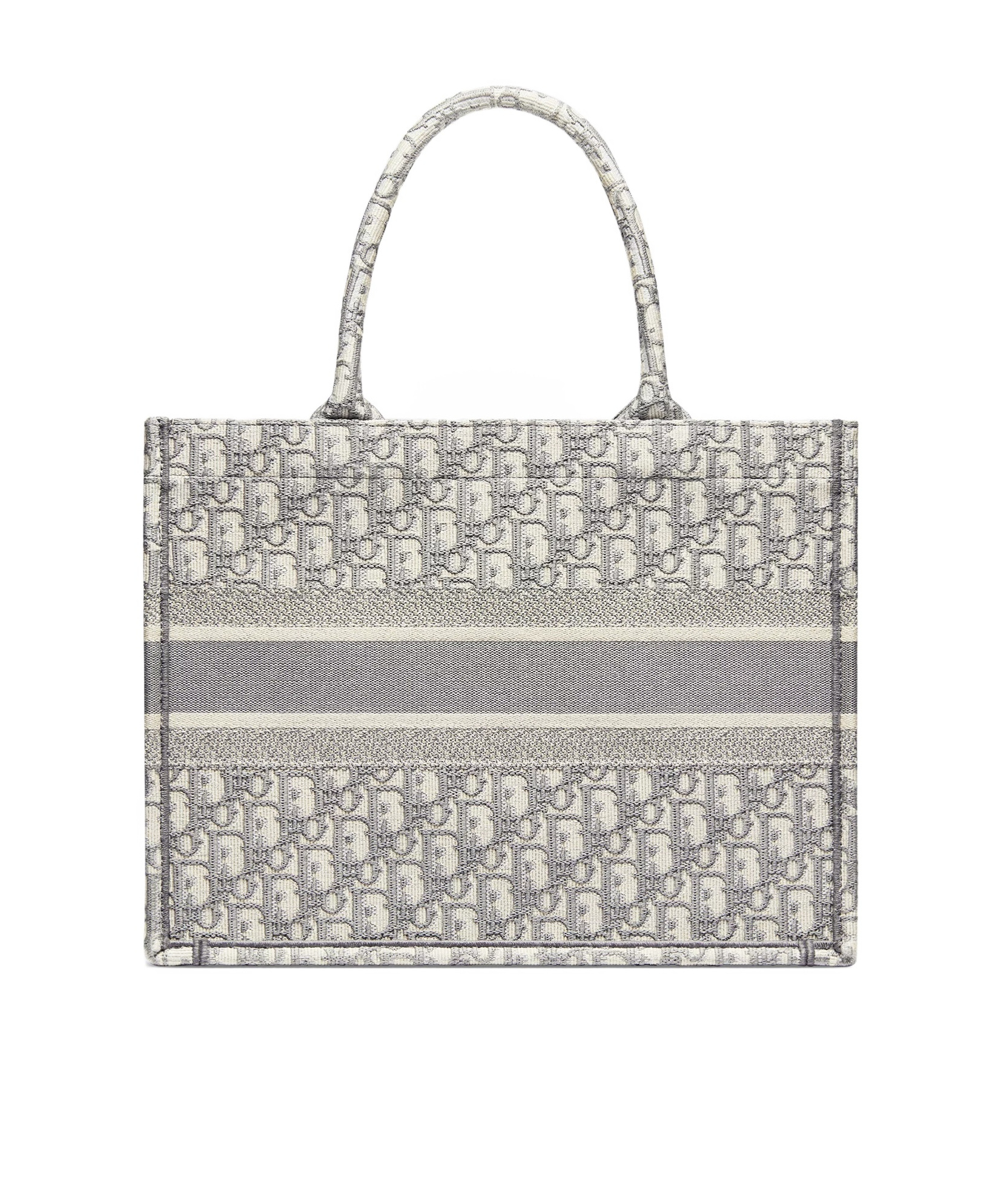 Dior Pattern Handbag In Gray