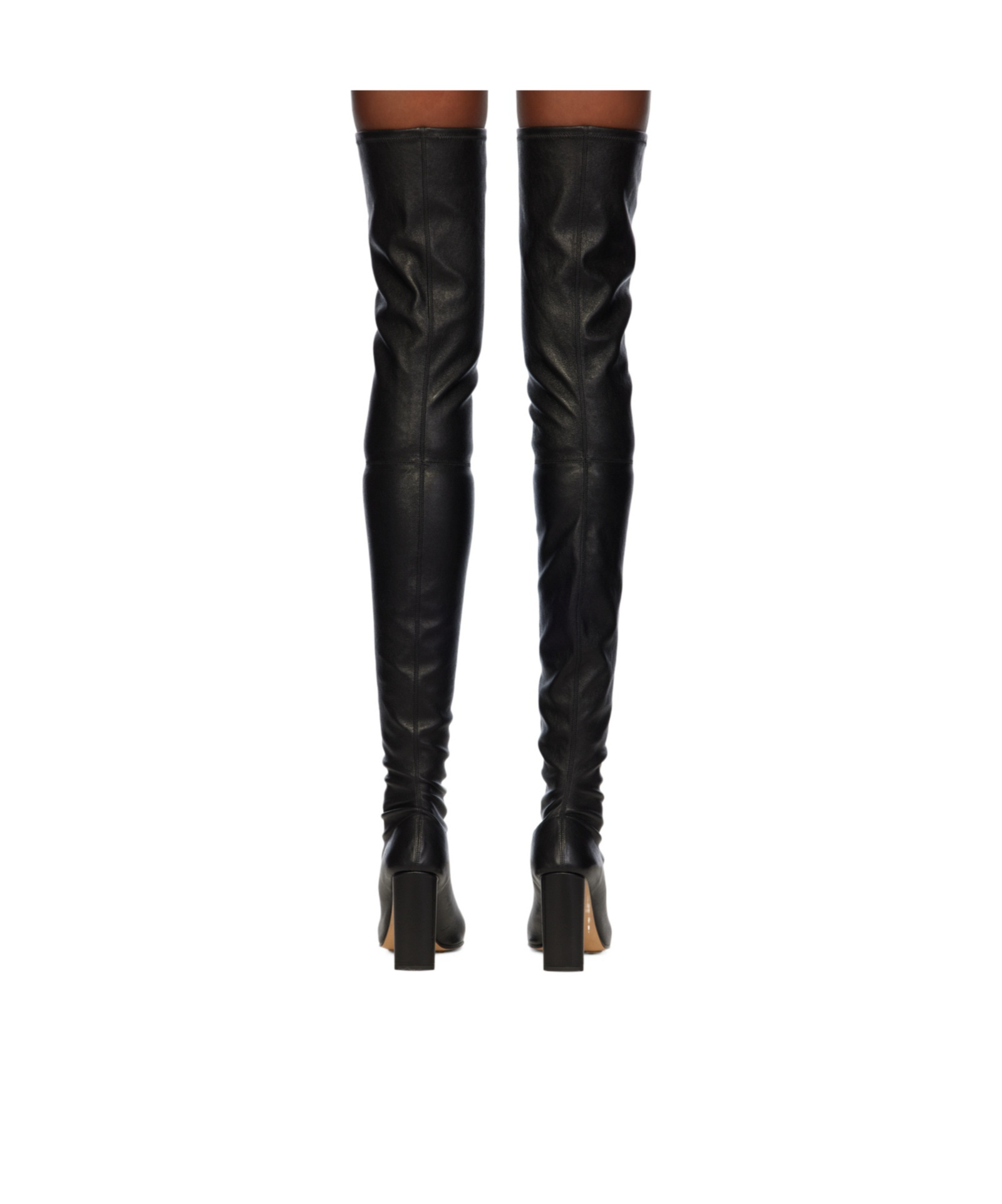 Bottega Veneta Tripod Knee-high Boots In Black