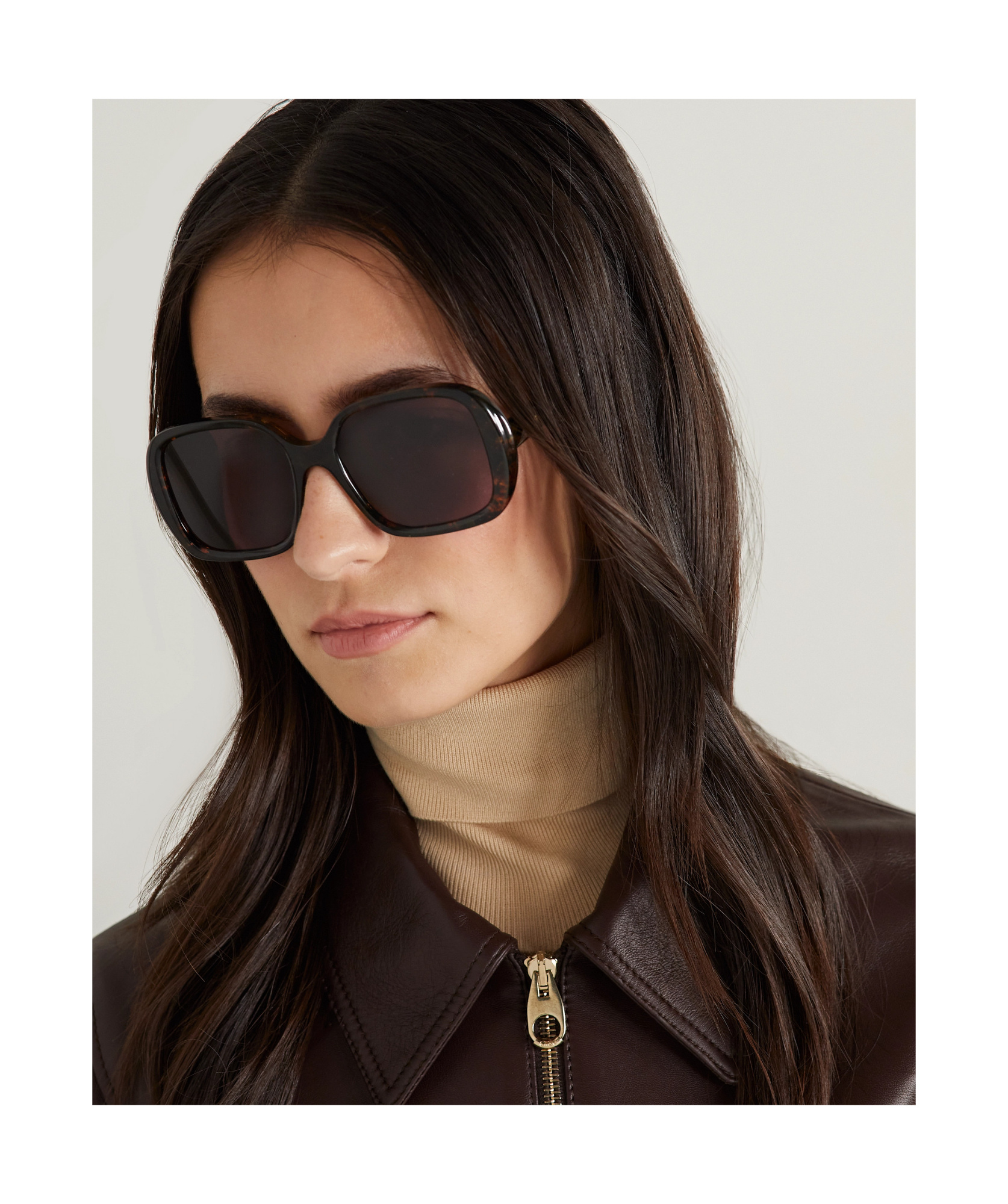 Chloé Square-frame Sunglasses In Gray