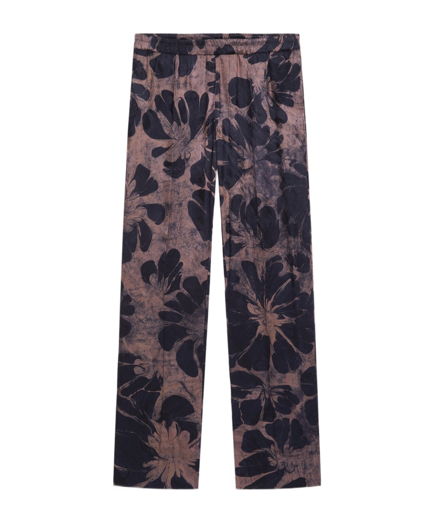 Dries Van Noten Printed Casual Pants In Multi
