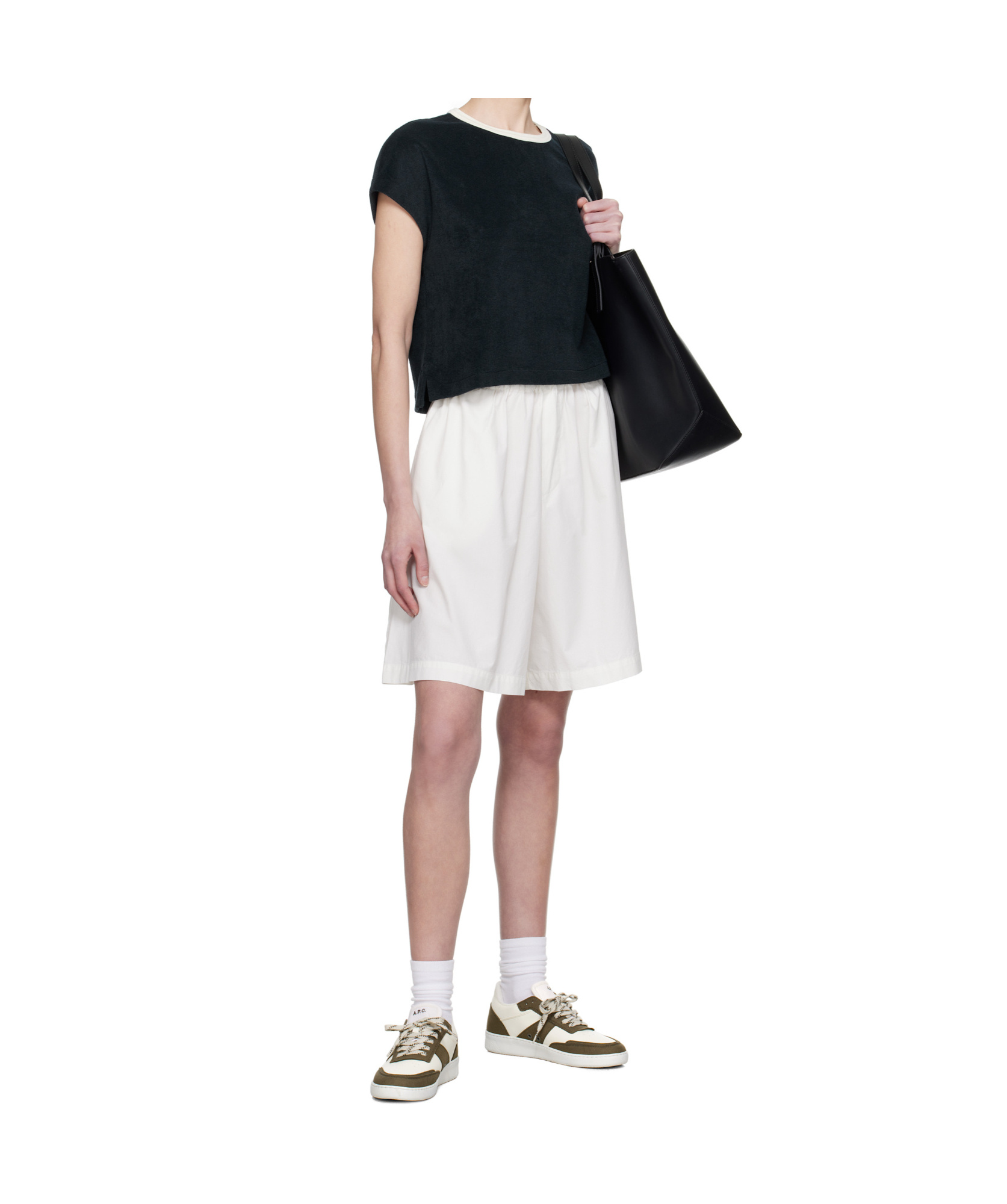 Apc Cap Sleeve T-shirt In Black