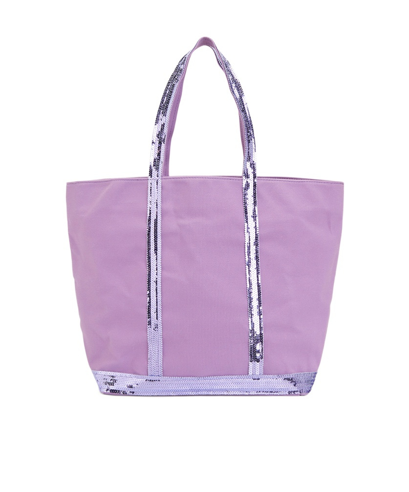 Vanessa Bruno Cabas Logo Tote In Purple
