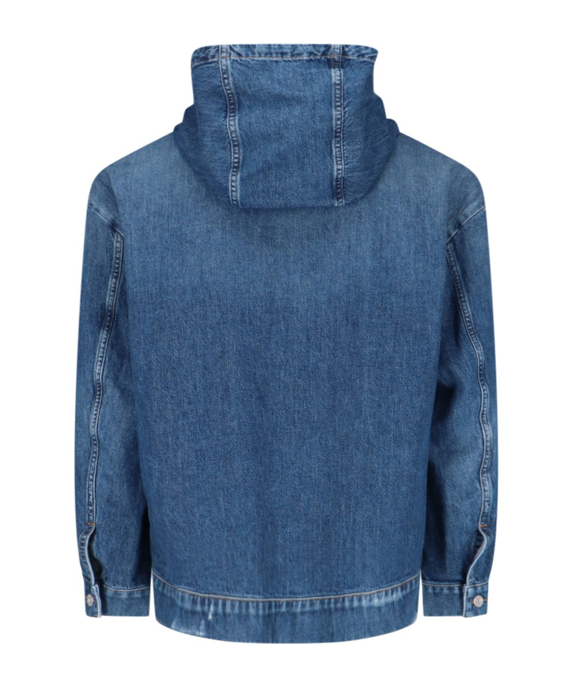 Dolce & Gabbana Jacket Hooded Front Pockets In Blue