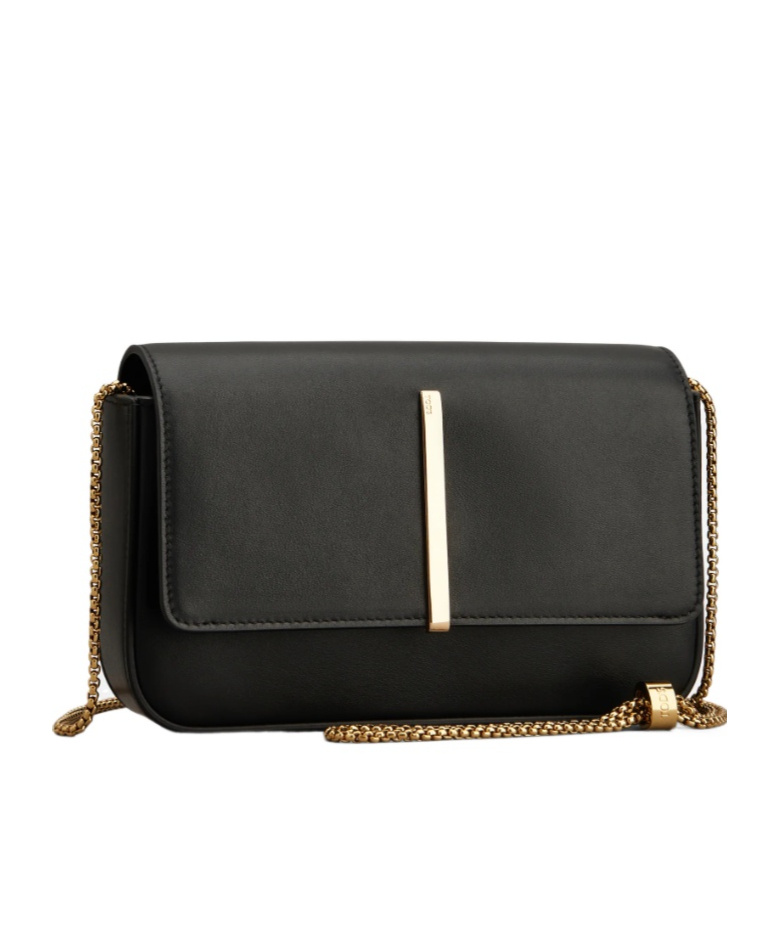 Tod's Mini Clamshell Bag In Black