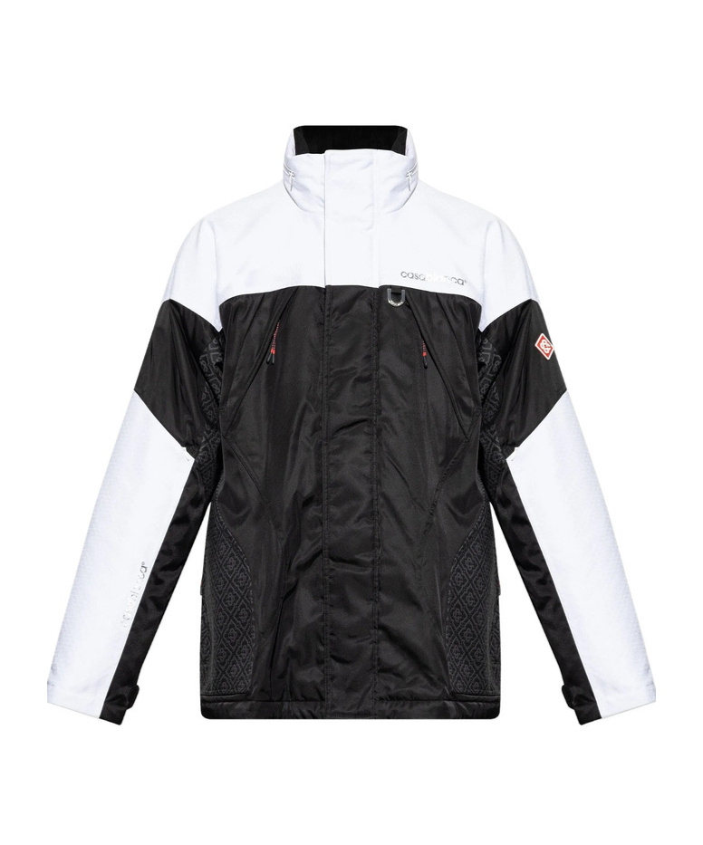 Casablanca Color-block Long Sleeve Casual Jacket In Multi