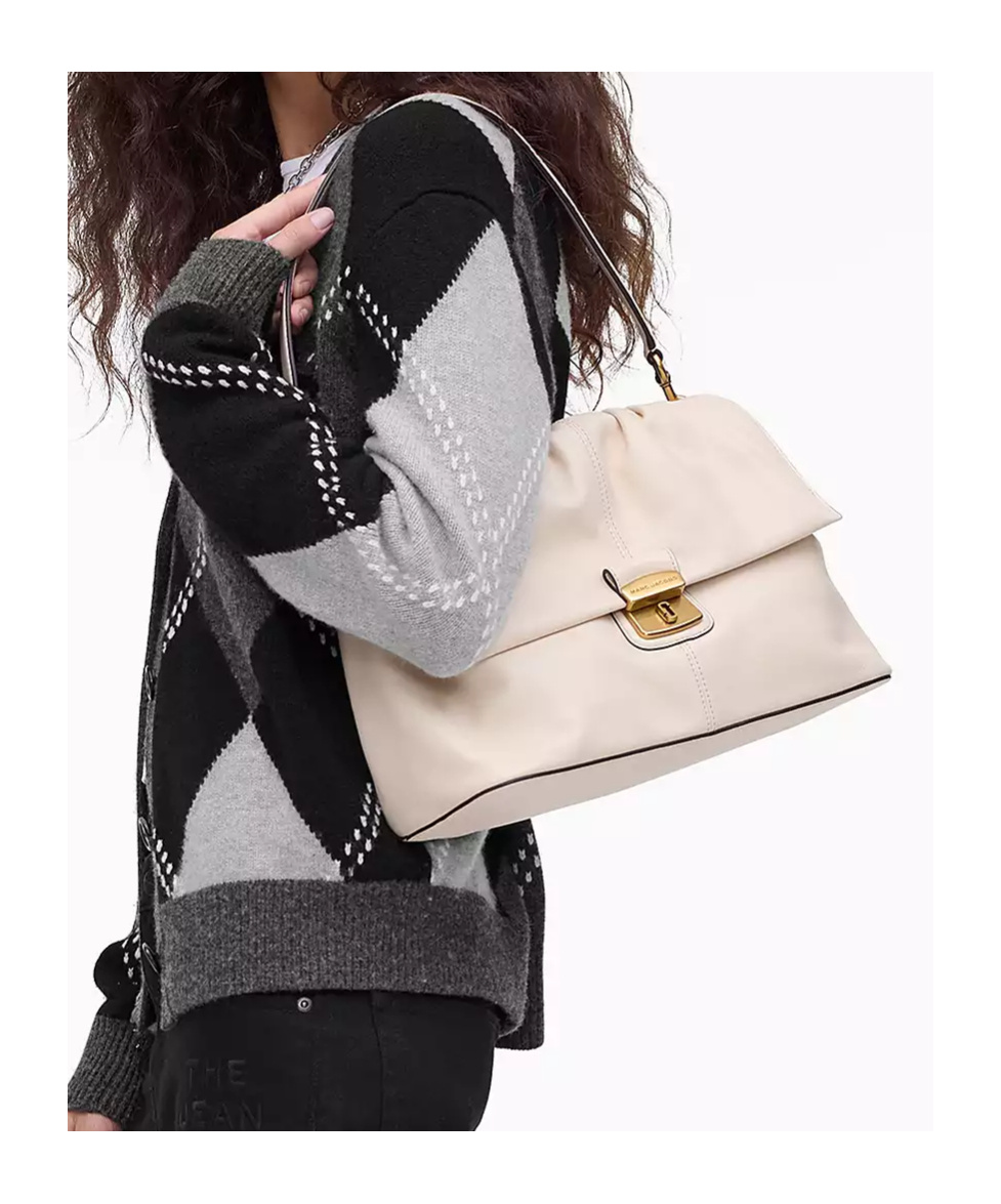 Marc Jacobs Moncler Serittes Short Down Jacket With Hood In White