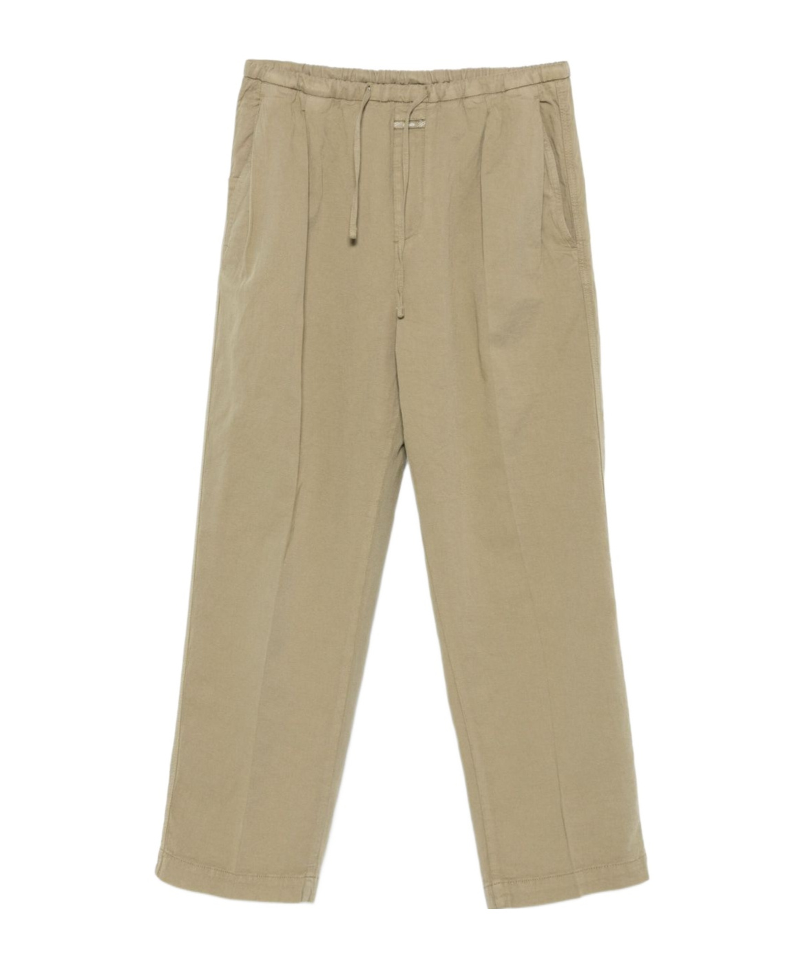 CLOSED PLEATED TROUSERS
