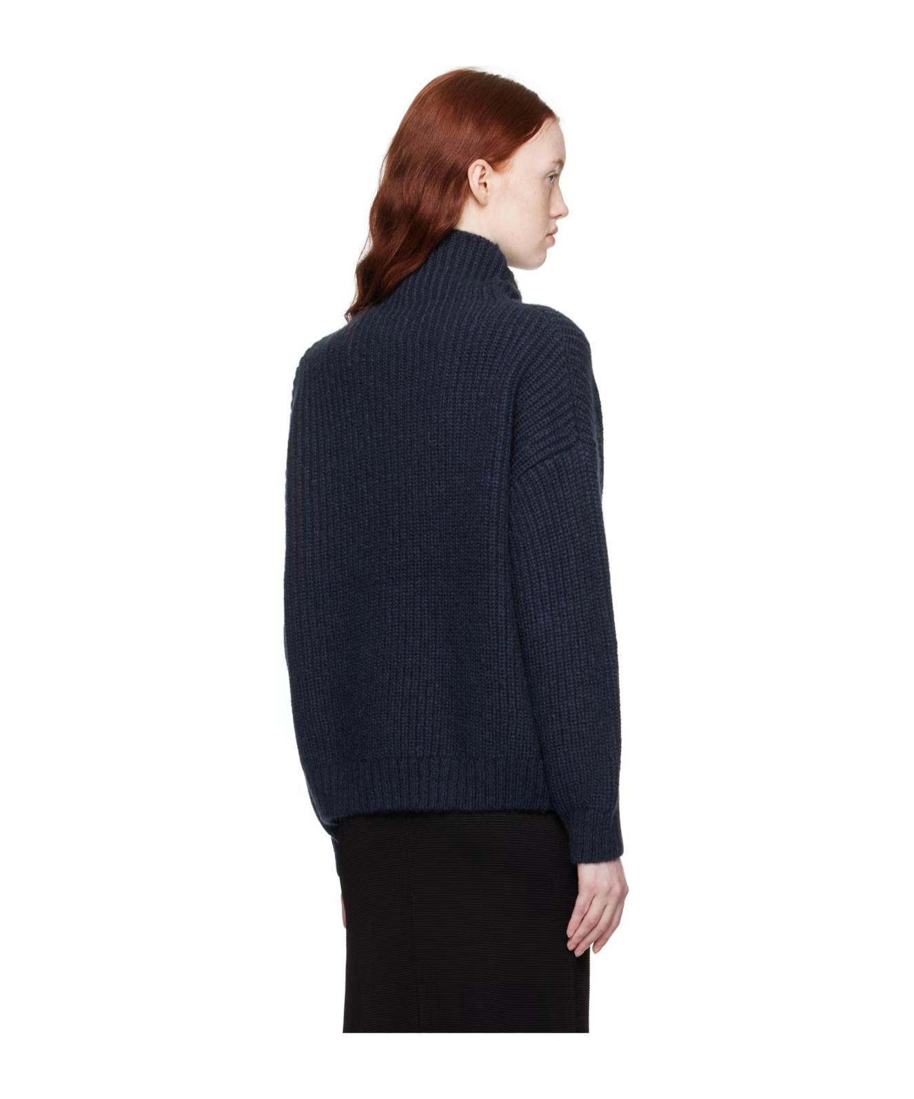 ANINE BING SYDNEY RIBBED-KNIT JUMPER
