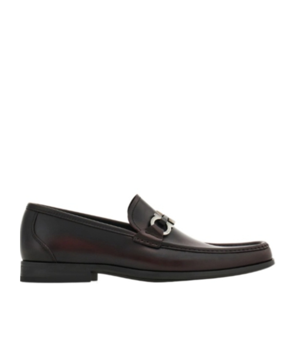 Ferragamo Push On Loafers In Black