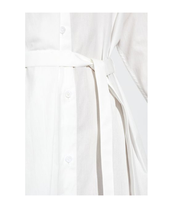 Yohji Yamamoto Cross-over Dress In White