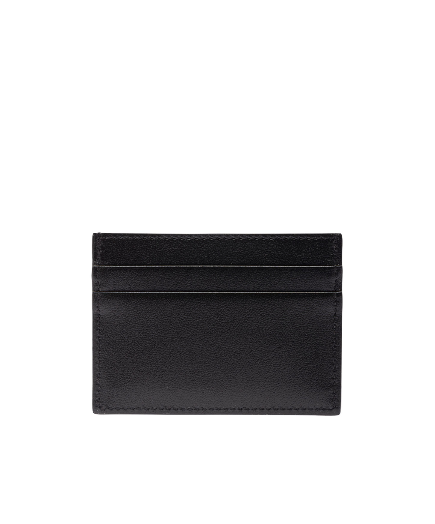 Valentino Logo Card Holder In Black/green