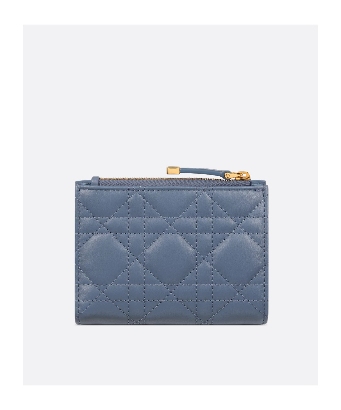 Dior Jolie Logo Wallet In Blue