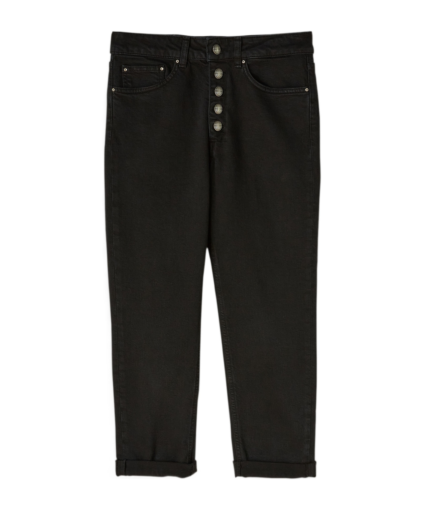 Dondup Multi-pocket Jeans In Black