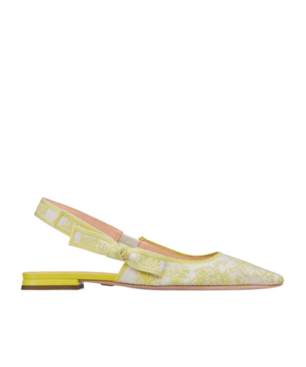 Dior Open-heel Flats In Nude