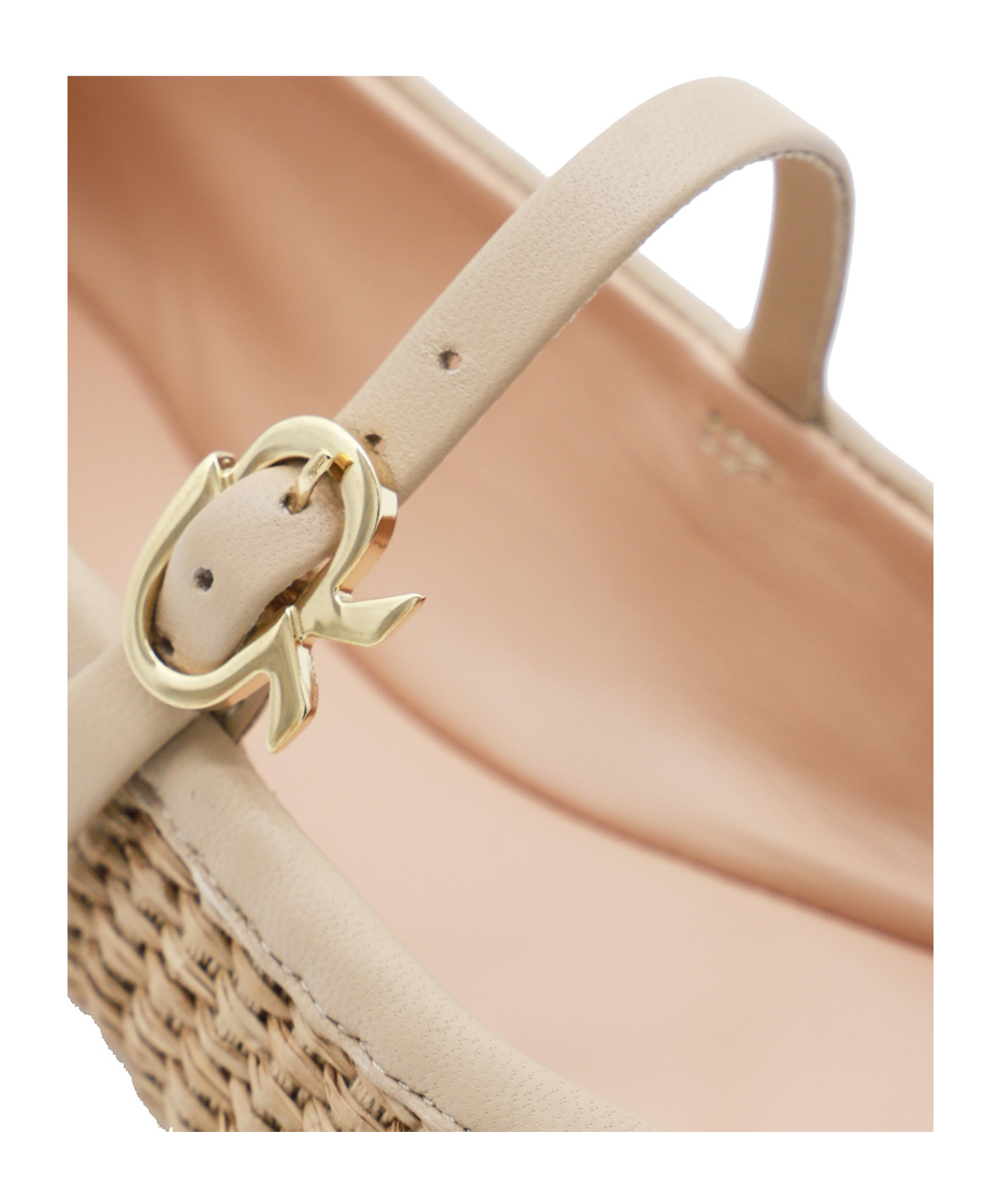 Shop Gianvito Rossi Carla Ballet Flats In Nude