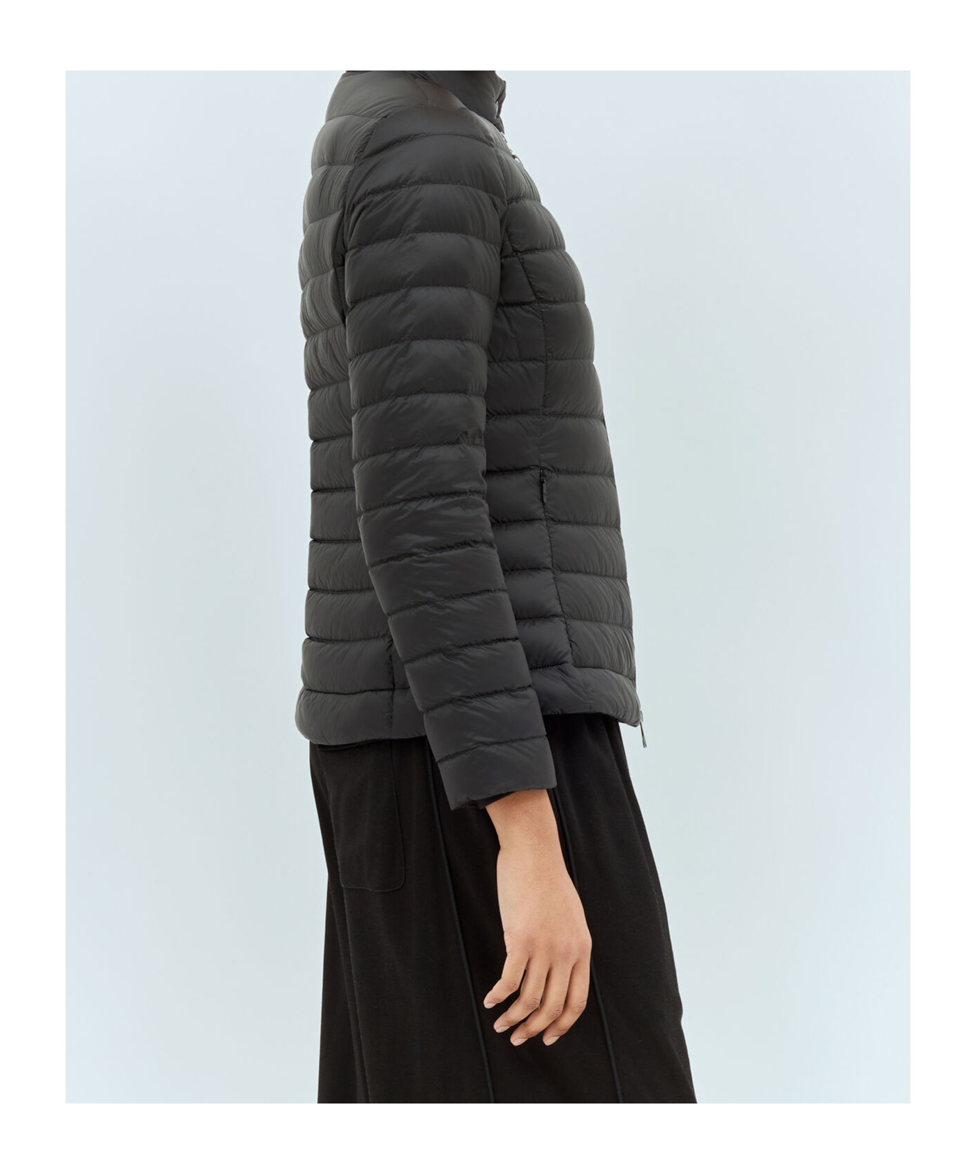 Shop Moncler Igelle Short Down Jacket In Black