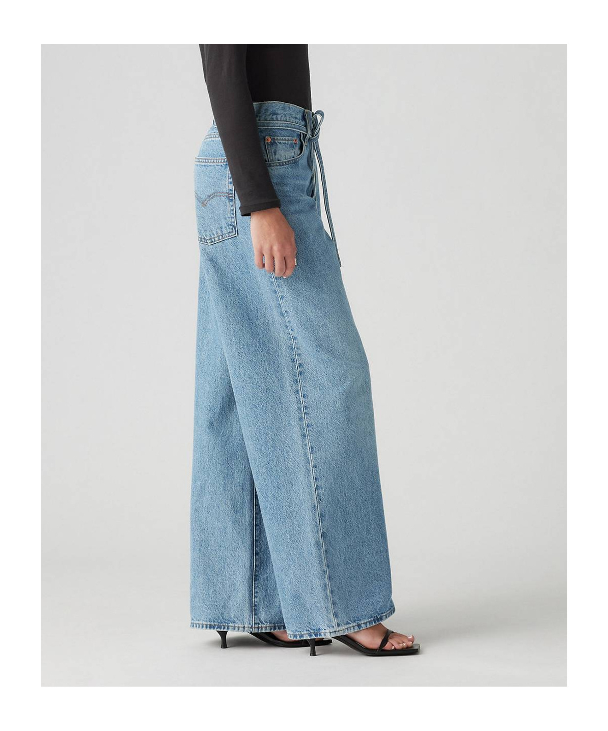 Shop Levi's Five-pocket Jeans In Blue