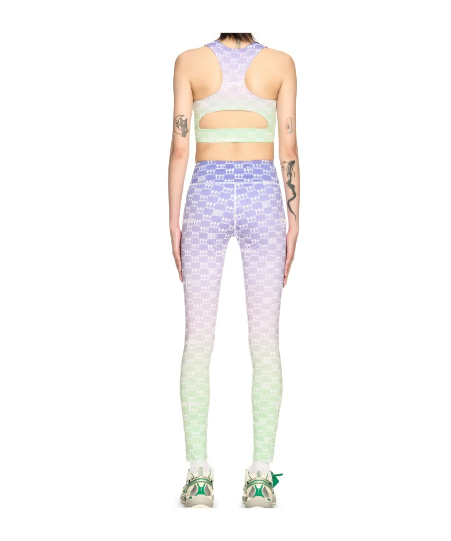 Off-white Double Arrows Sports Bra In White