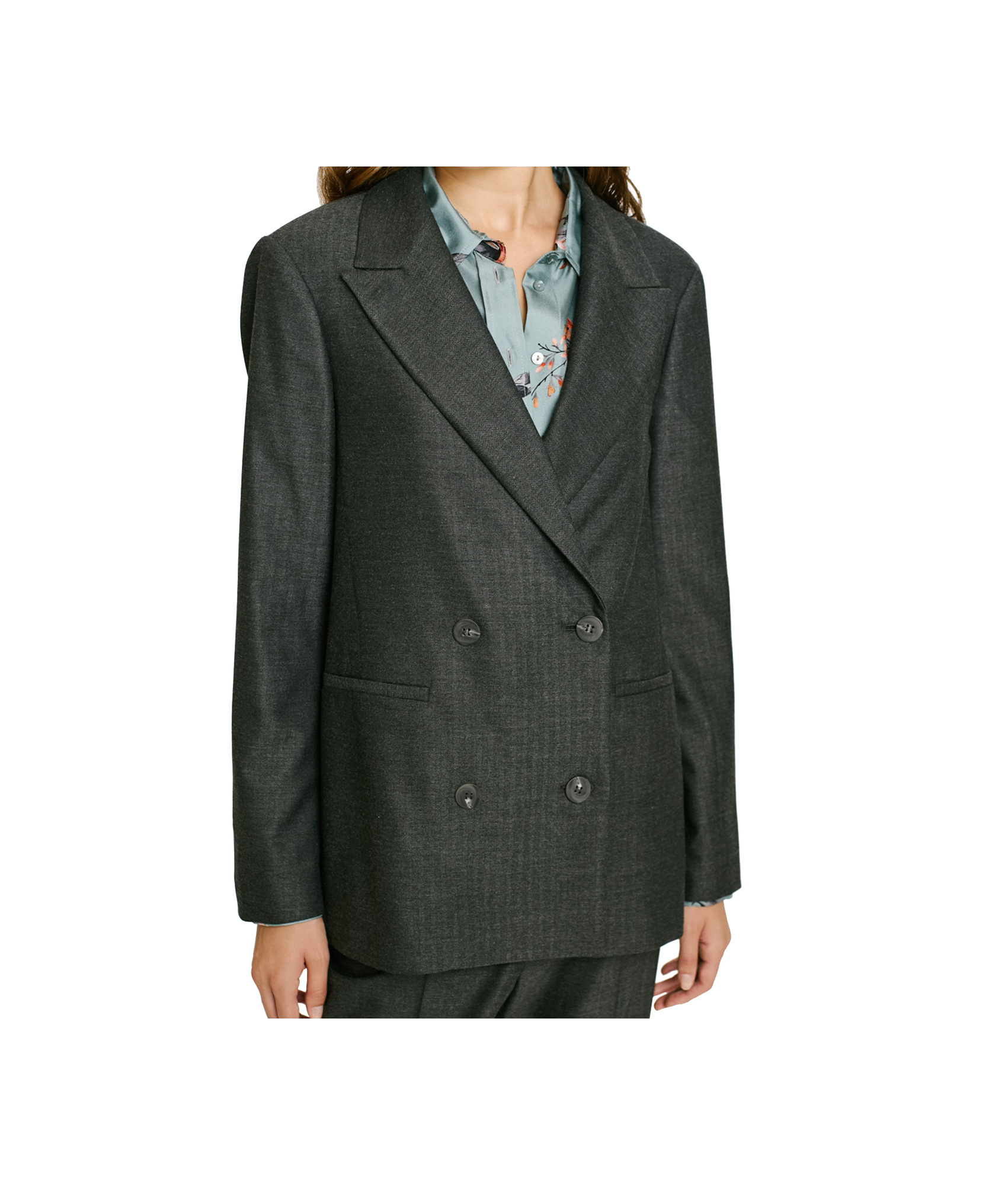 Momoní Long Sleeve Jacket In Black