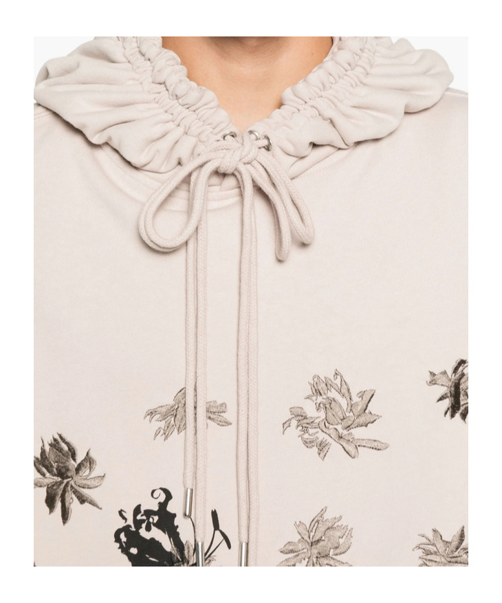 Dries Van Noten Long Sleeve Sweatshirt In Multi