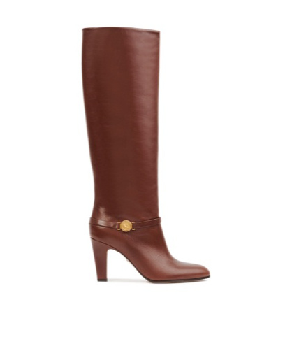 Chloé High-heeled Boots In Brown