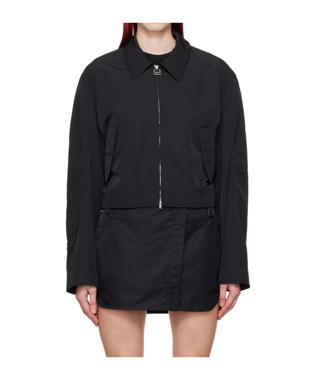 WOOYOUNGMI ZIPPER LONG SLEEVE CASUAL JACKET 