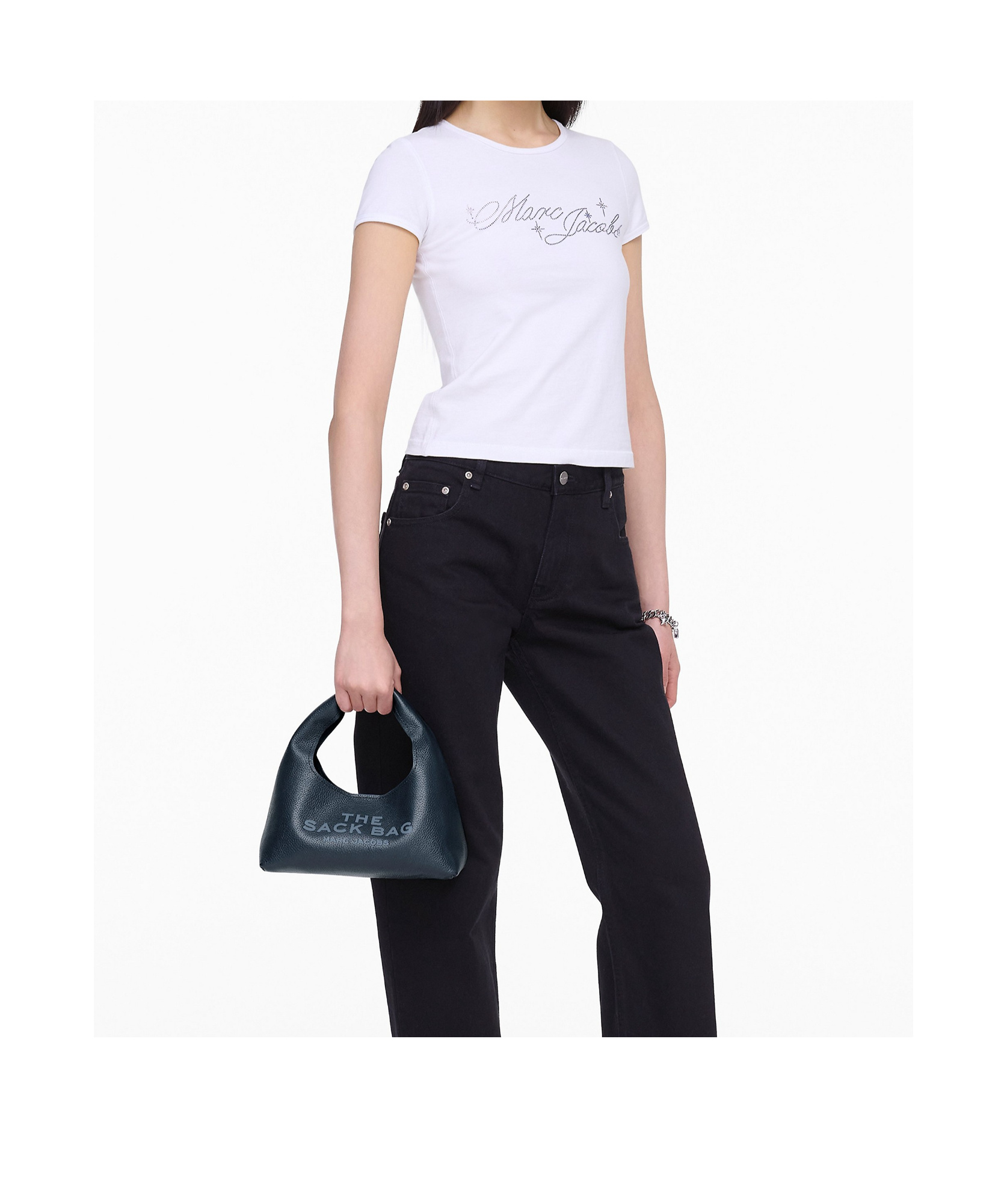 Marc Jacobs The Mini Sack Bag In Black