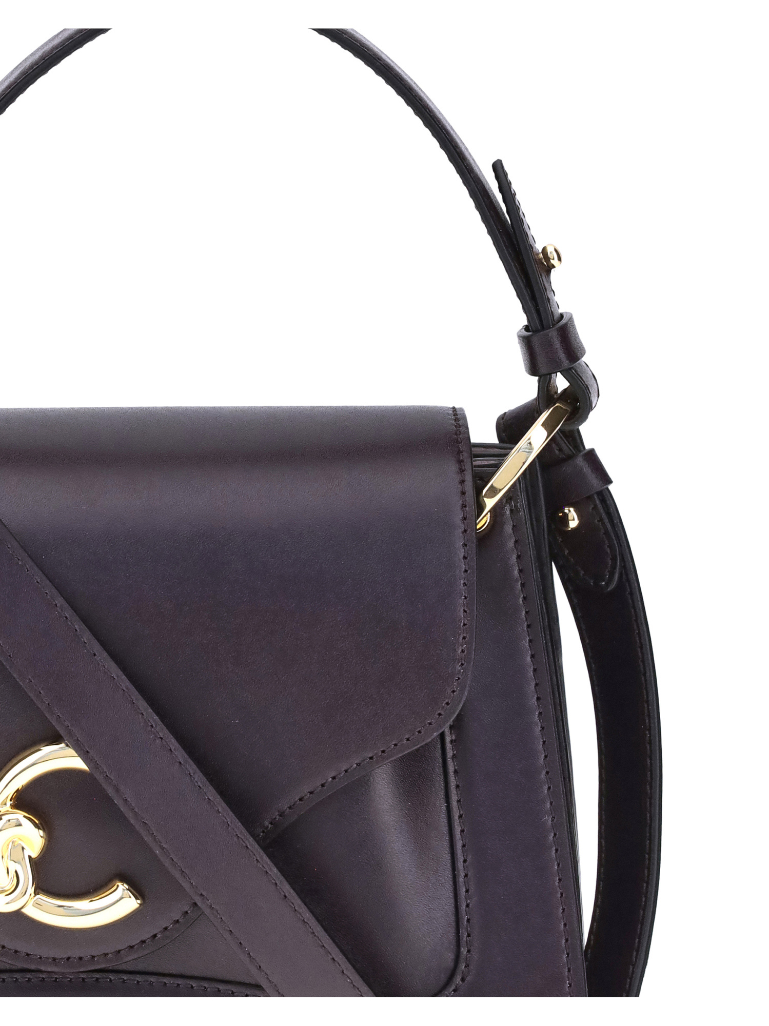Coccinelle C-me Foldover Top Tote Bag